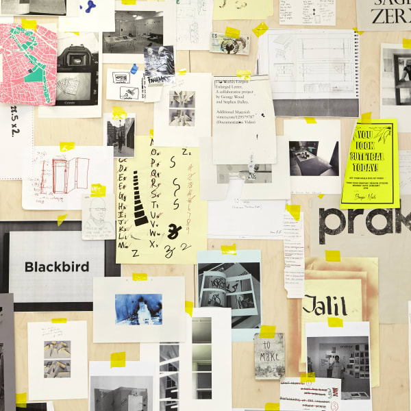 BA Graphic Design work in the summer show that includes typography, illustration, maps, sketches, notes, photography and posters.