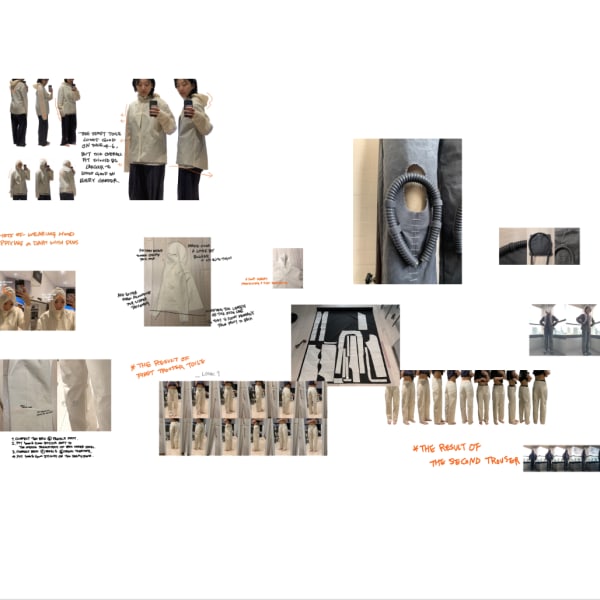 Student research and process boards