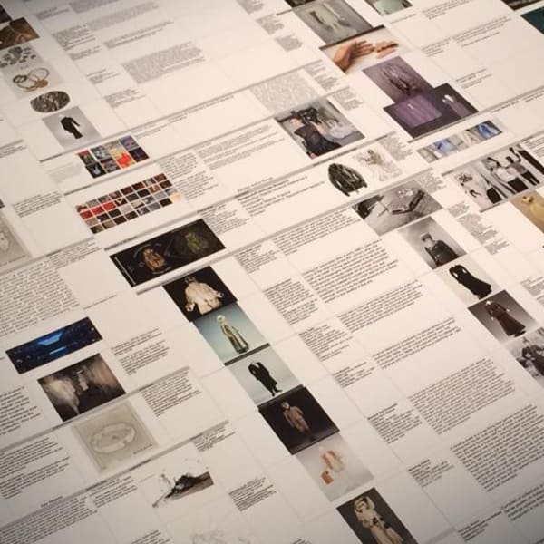MA Fashion Curation final project, Xinyi Li 2018-19