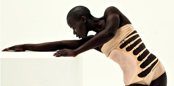 ‘Scoliosis’ by Annelie Gross, MA Fashion Artefact, London College of Fashion, UAL Photograph by Jon Emmony for SHOWstudio.
