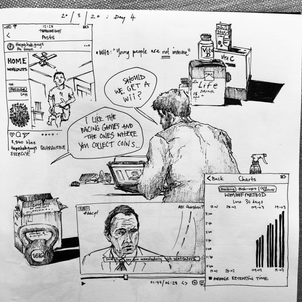 Stefan Kaufmann - Day 4, MFA Fine Art, Wimbledon College of Arts 2020