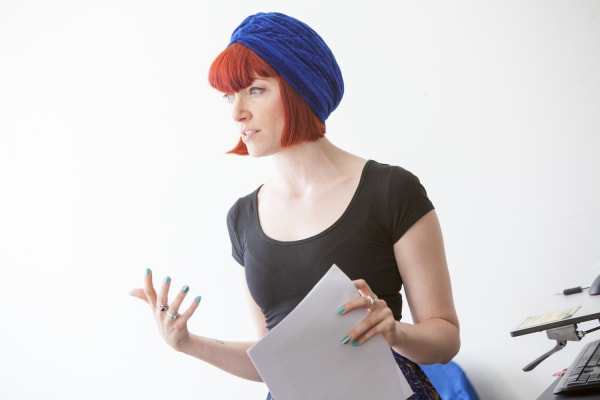 Course tutor Amber Butchart
