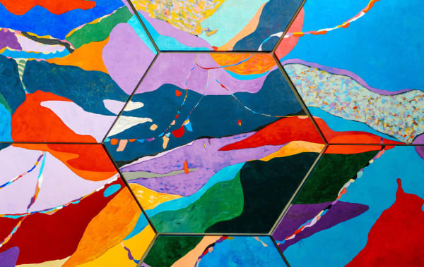 Painting by Ho Fei Chan. Image courtesy of UAL
