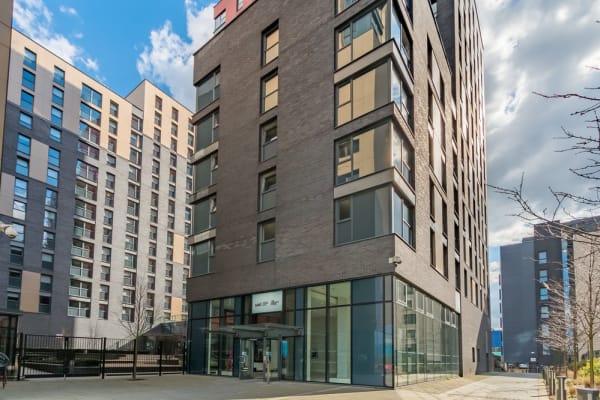 Exterior shot of The Costume Store halls of residence