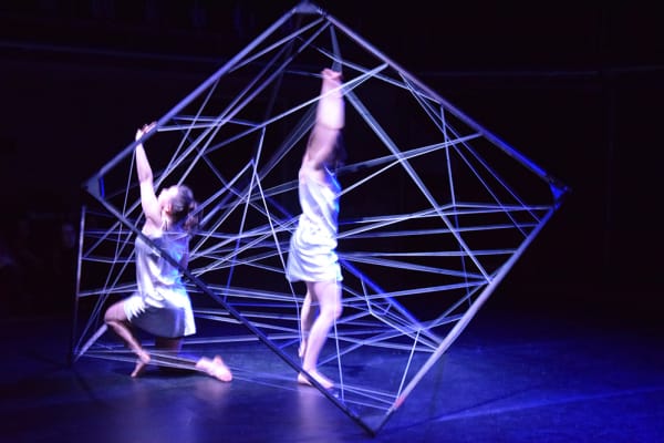 Design for dance. Set by BA Theatre Design students.