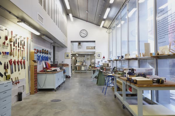 Woodwork workshops at Chelsea.