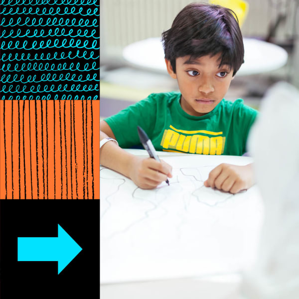 Artwork featuring a future creatives student
