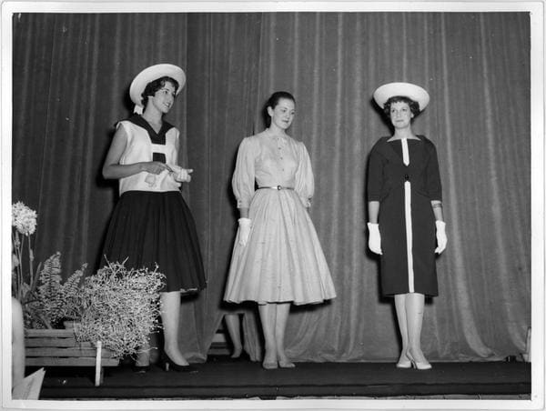 Fashion for Beaux and Belles at Barrett Street School