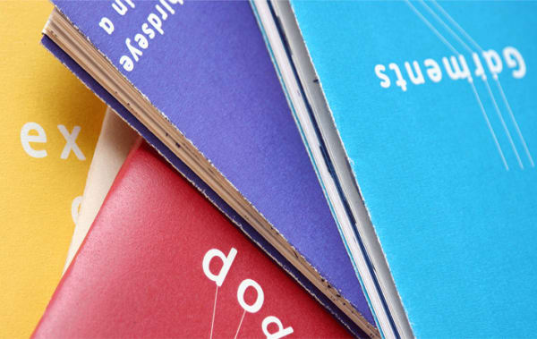 Mutli coloured book covers