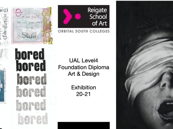 Level 4 Foundation Art and Design, Reigate School of Art logo