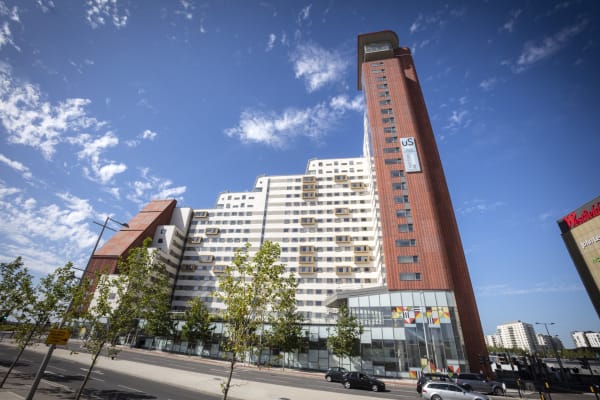 Image of large building on sunny day