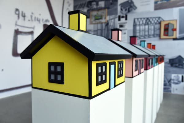 Richard Woods Second Home exhibition at Chelsea Space.
