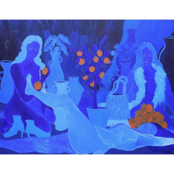 Orange Picking; Red Vase; Sleeping Woman