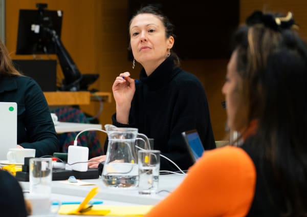 Image of Fran Panetta in a workshop