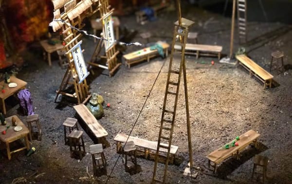 Set model by MA Theatre Design student Asimina Spyratou.