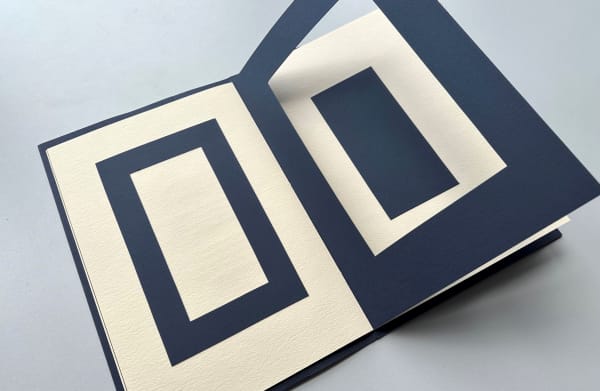 Paper-cut image by Ian Tyson, from the book Seconde nature by Paul Eluard