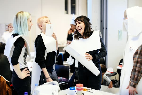 Group of BA (Hons)  Illustration and Visual Media students, London College of Communication
