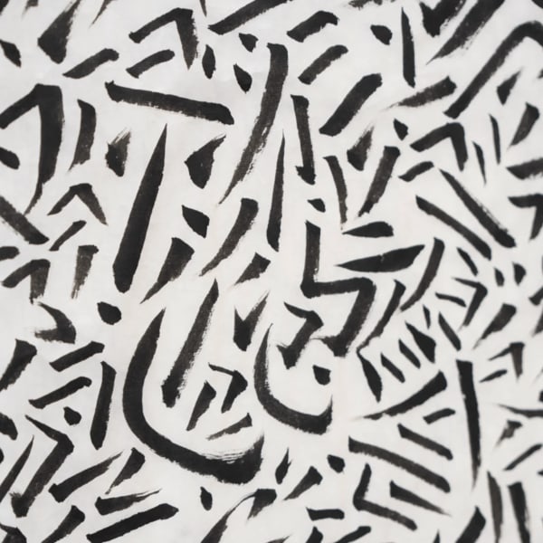 Black symbols on a white background