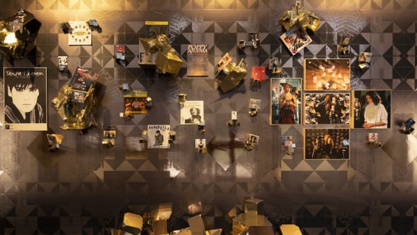 Room in the British Pavillion at the Venice Biennale featurung work by Sonia Boyce.