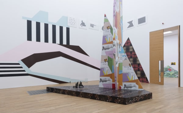 Exhibition of an abstract castle
