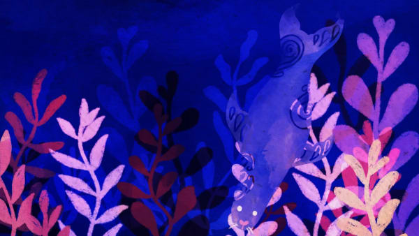 purple sea bed