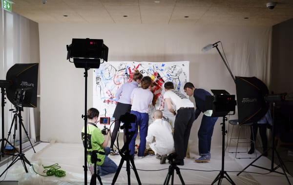 BA Graphic Design collaborative 24 hour television channel project.