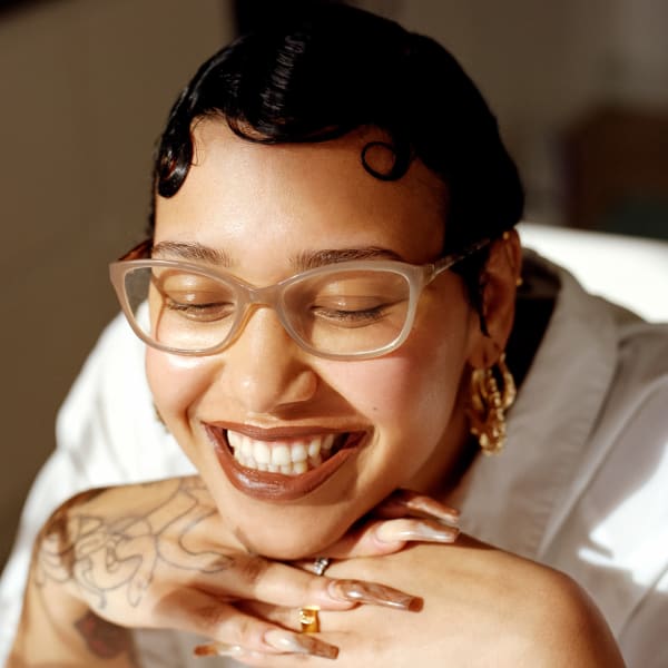 Jazmin Morris smiling