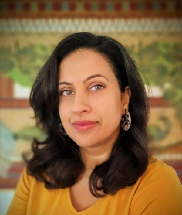 portrait of Anjalie Dalal-Clayton
