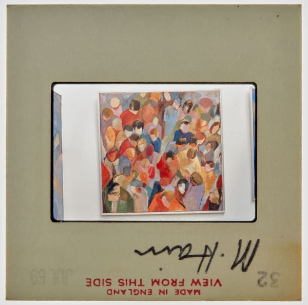 1969 Diploma in Painting Degree Show Slide - 'M Hain'