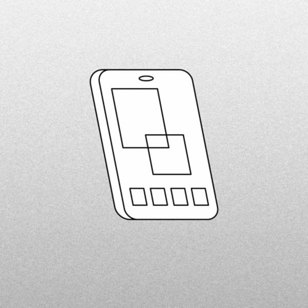 An illustration of a smartphone