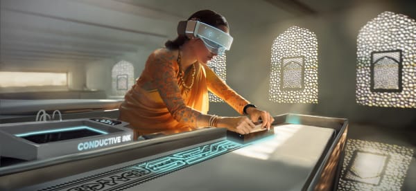 Handcraft using AI.