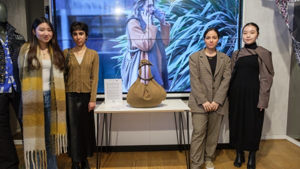 Students and collaborators posing for photograph.