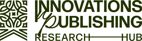A logo showing Innovations in Publishing Research Hub in green text.