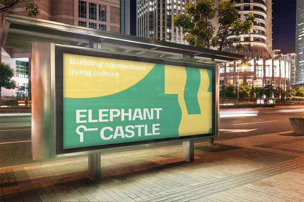 Mock-up posters demonstrating visual identity concept.