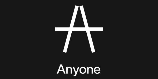 Capital A letter with the word Anyone written below