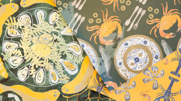 Fabrics created as part of Central Saint Martins' conscious design partnership with Swarovski by Sissel Gustavsen