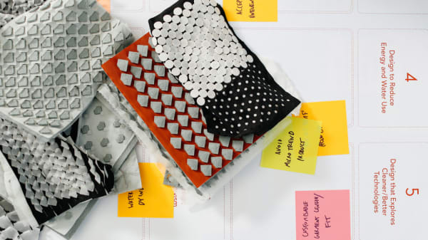 Textile work by Laetitia Forst