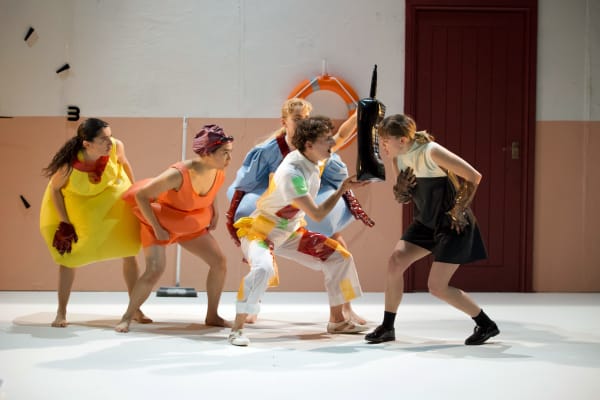 A colourful performance 