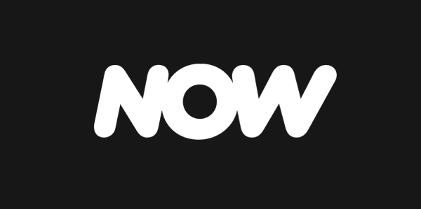 Logotype that reads NOW