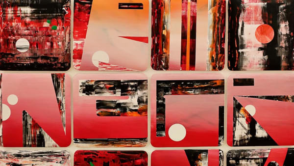 Codex Campari - the winning artwork by MA Fine Art graduate Rupert Whale for the Campari Creates project