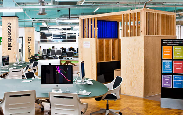 The Digital Space, London College of Communication.