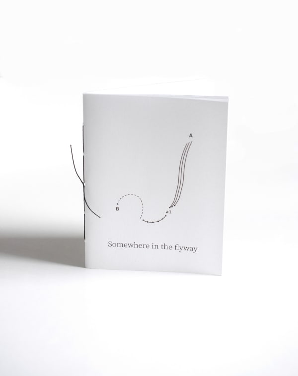 Front cover of hand bound book