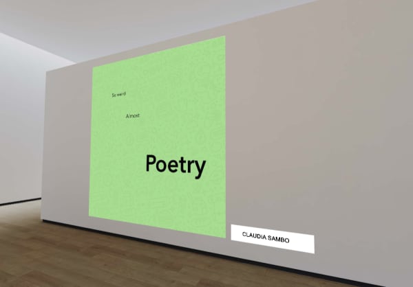 Green background with text overlaid