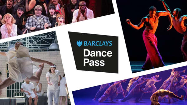 Sadler's Wells Barclays dance pass. 