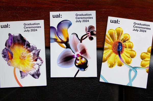 posters laid out on table