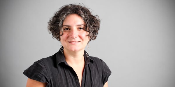staff profile headshot of Silvia Grimaldi