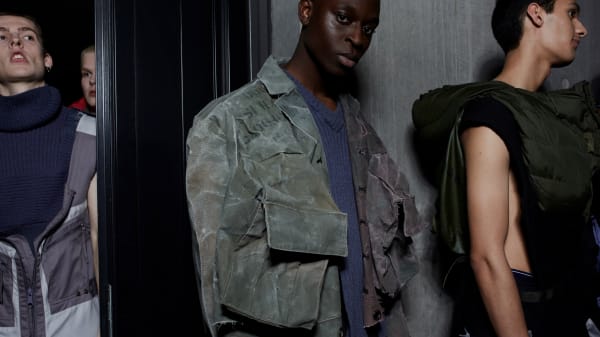 Backstage at the MA Fashion Show 2020