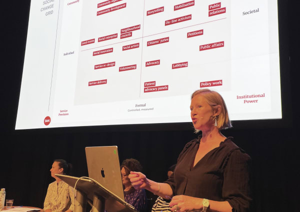 Image of Sue Tibballs at Docfest 2023