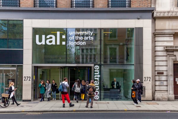 Photograph of the High Holborn UAL site entrance
