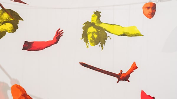 Painting and shadows of greek mythology 
